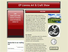 Tablet Screenshot of eplionessart-craft.com